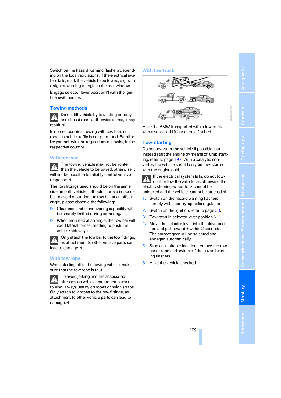 BMW M5 Sedan 2006 User Manual | Page 201 / 231