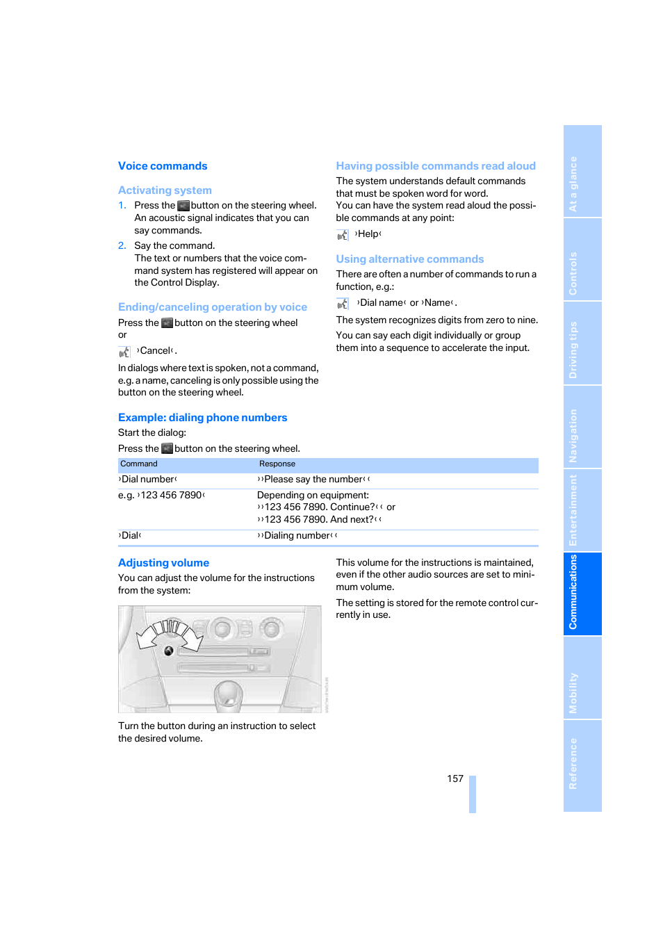 BMW M6 Coupe 2006 User Manual | Page 159 / 227