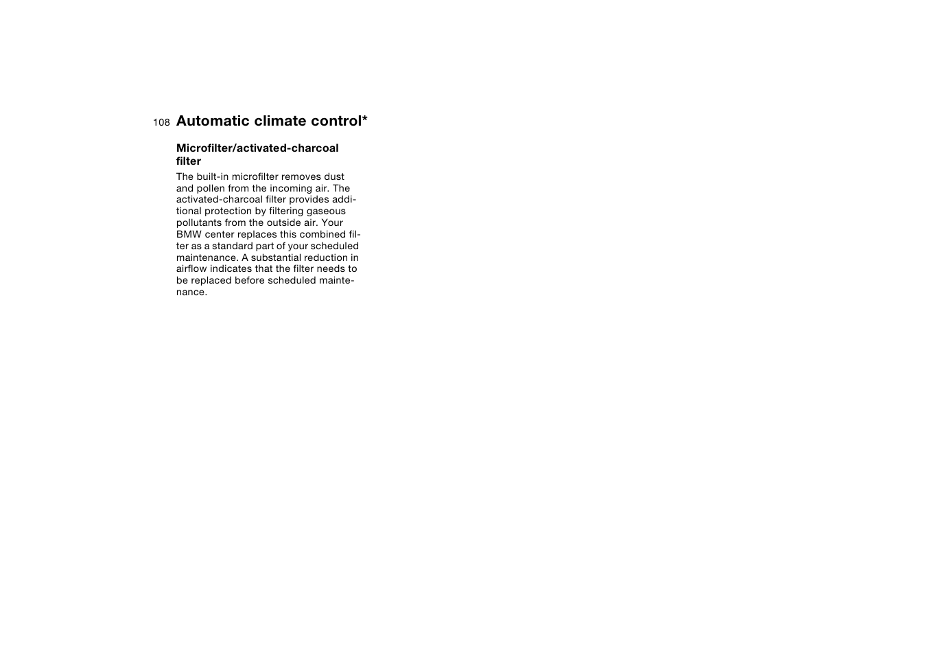 Automatic climate control | BMW 325Ci Coupe 2005 User Manual | Page 108 / 190