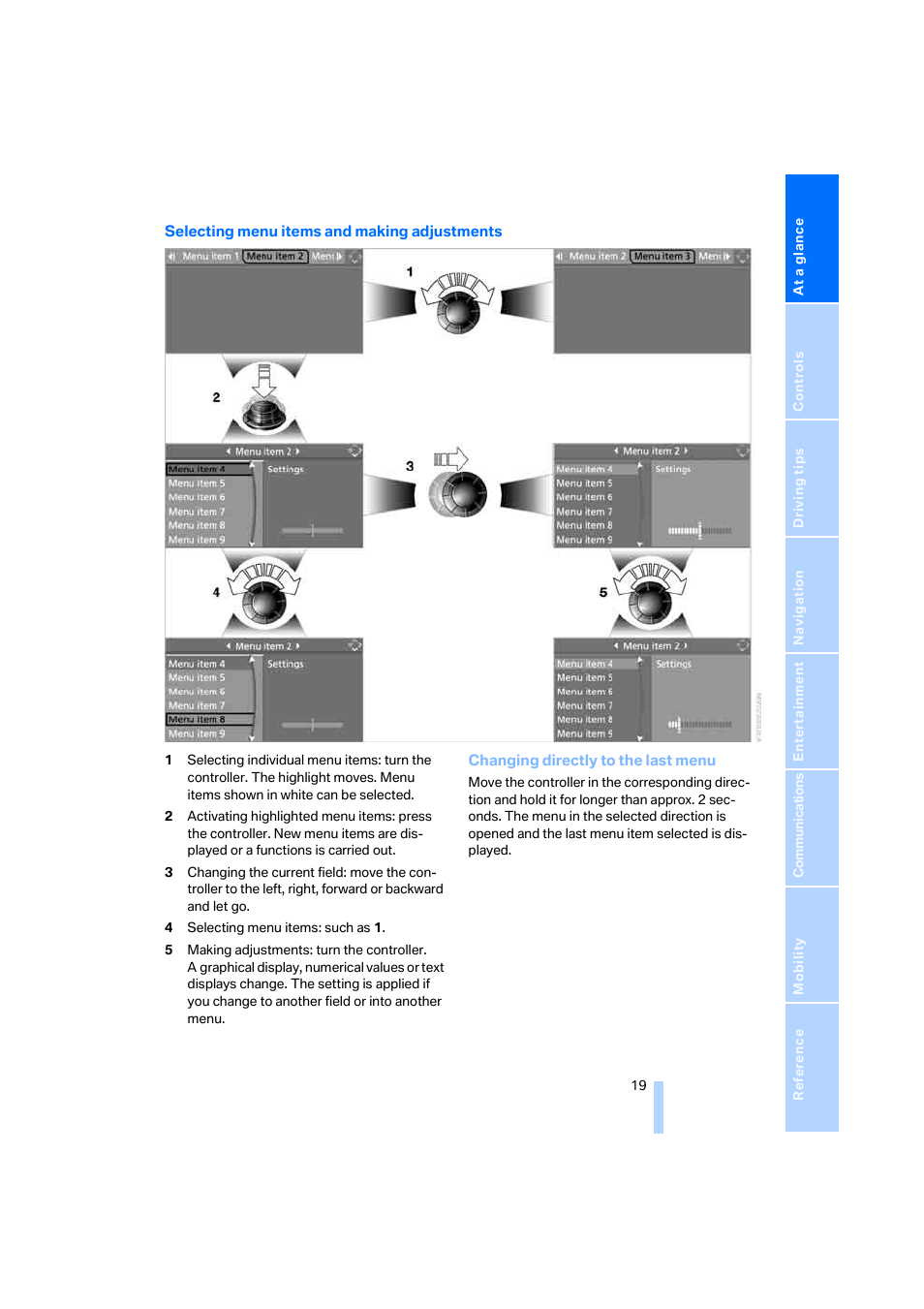 BMW 645Ci Coupe 2005 User Manual | Page 20 / 217