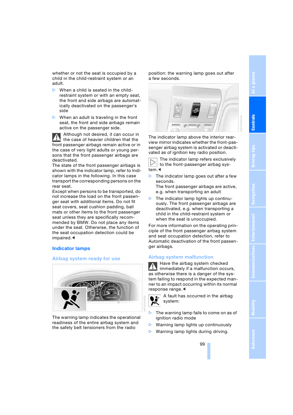 BMW 745i Sedan 2005 User Manual | Page 101 / 239