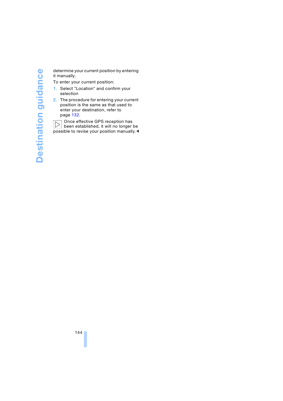 Des tinat io n guid anc e | BMW 745i Sedan 2005 User Manual | Page 146 / 239