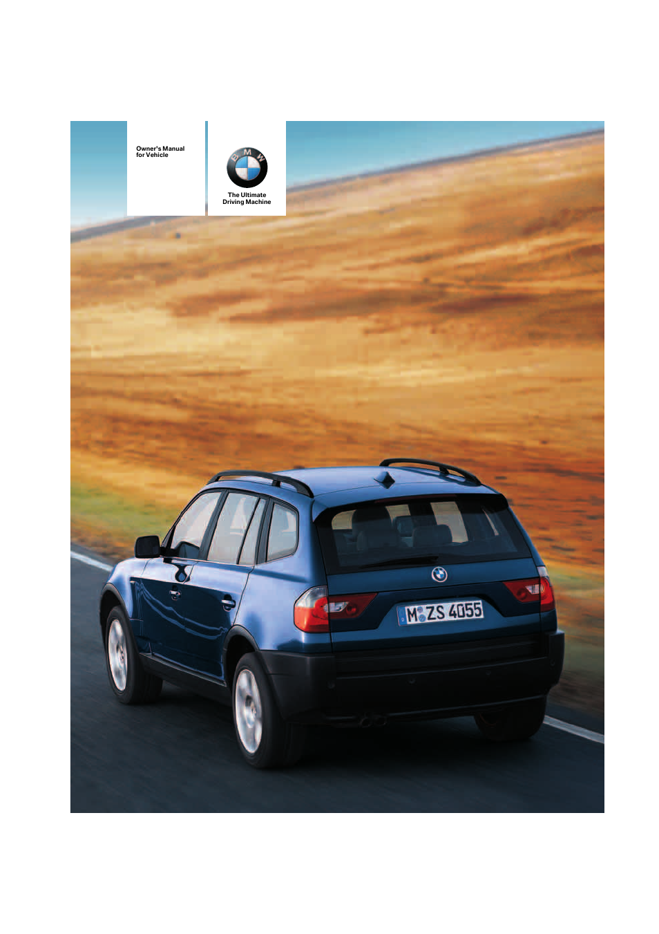 BMW X3 2.5i SAV 2005 User Manual | 126 pages