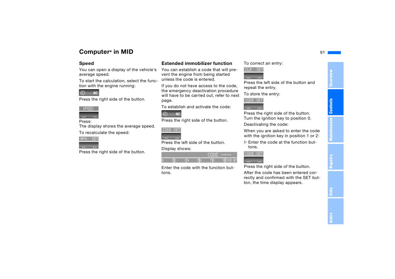 Computer | BMW X5 3.0i SAV 2005 User Manual | Page 91 / 200