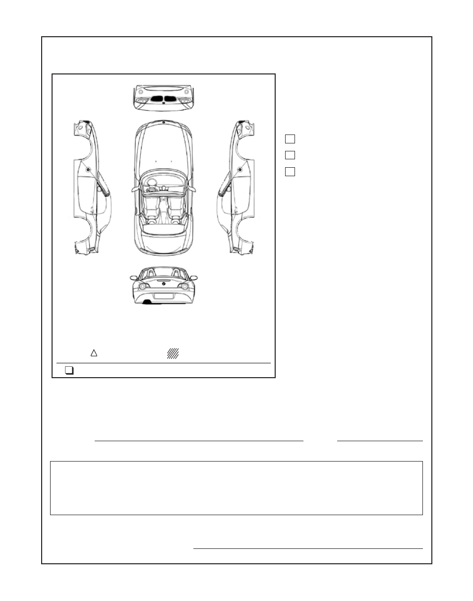 Body inspection | BMW Z4 Roadster 3.0i 2005 User Manual | Page 19 / 53