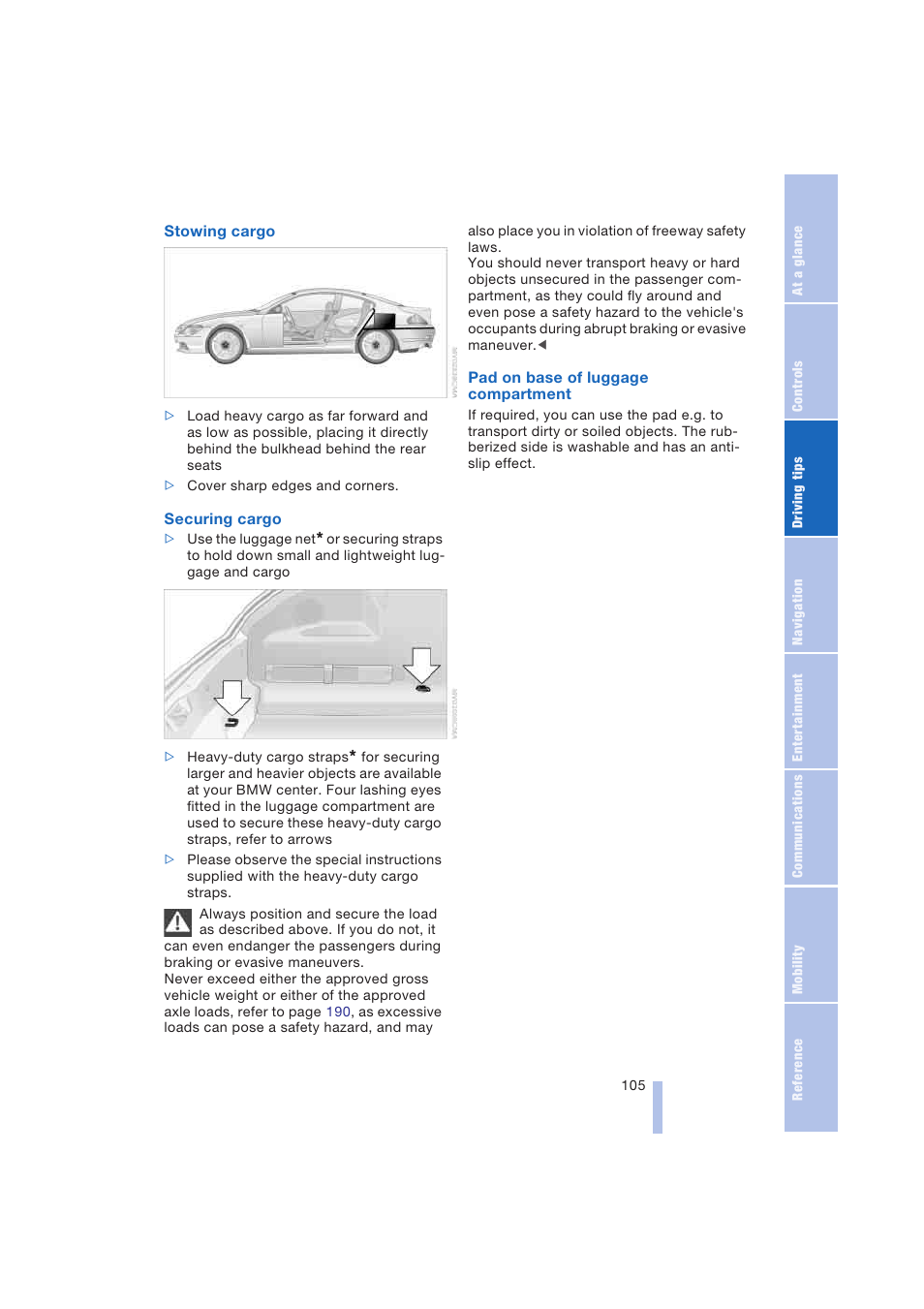 BMW 645Ci Coupe 2004 User Manual | Page 107 / 216