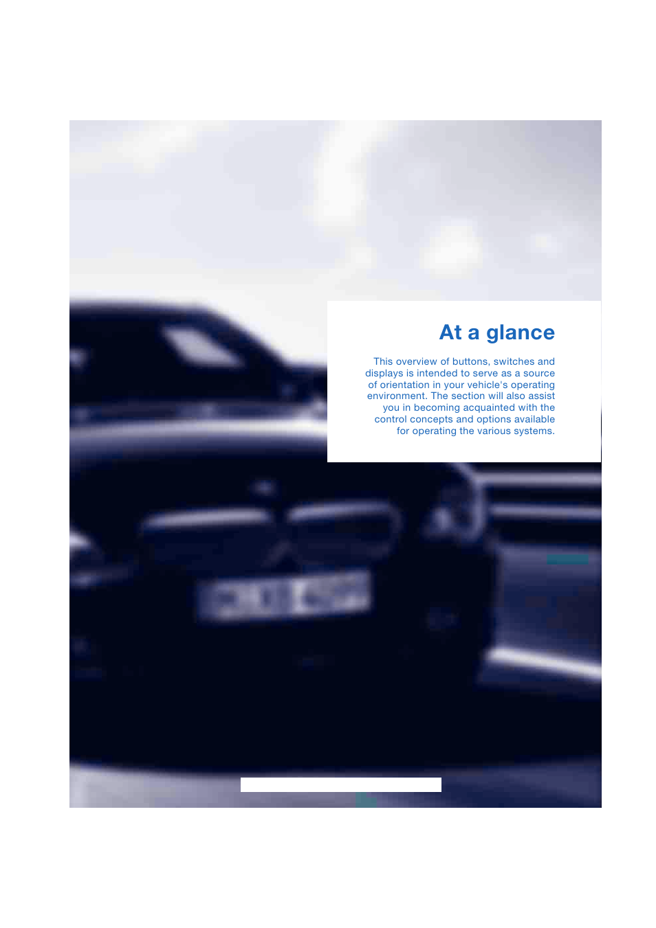 At a glance | BMW 645Ci Coupe 2004 User Manual | Page 11 / 216