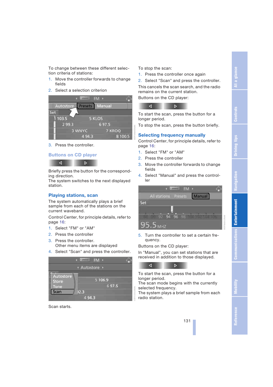 BMW 645Ci Coupe 2004 User Manual | Page 133 / 216