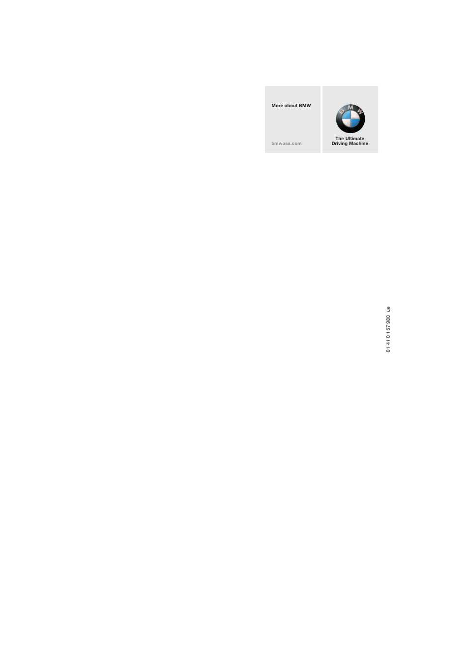 BMW 645Ci Coupe 2004 User Manual | Page 216 / 216