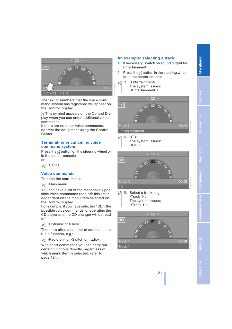 BMW 645Ci Coupe 2004 User Manual | Page 23 / 216