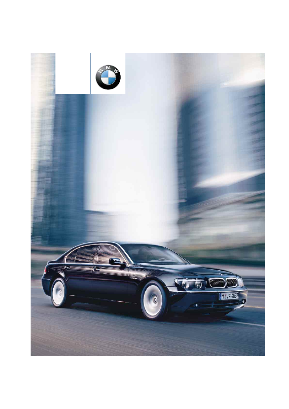 BMW 745i Sedan 2004 User Manual | 232 pages