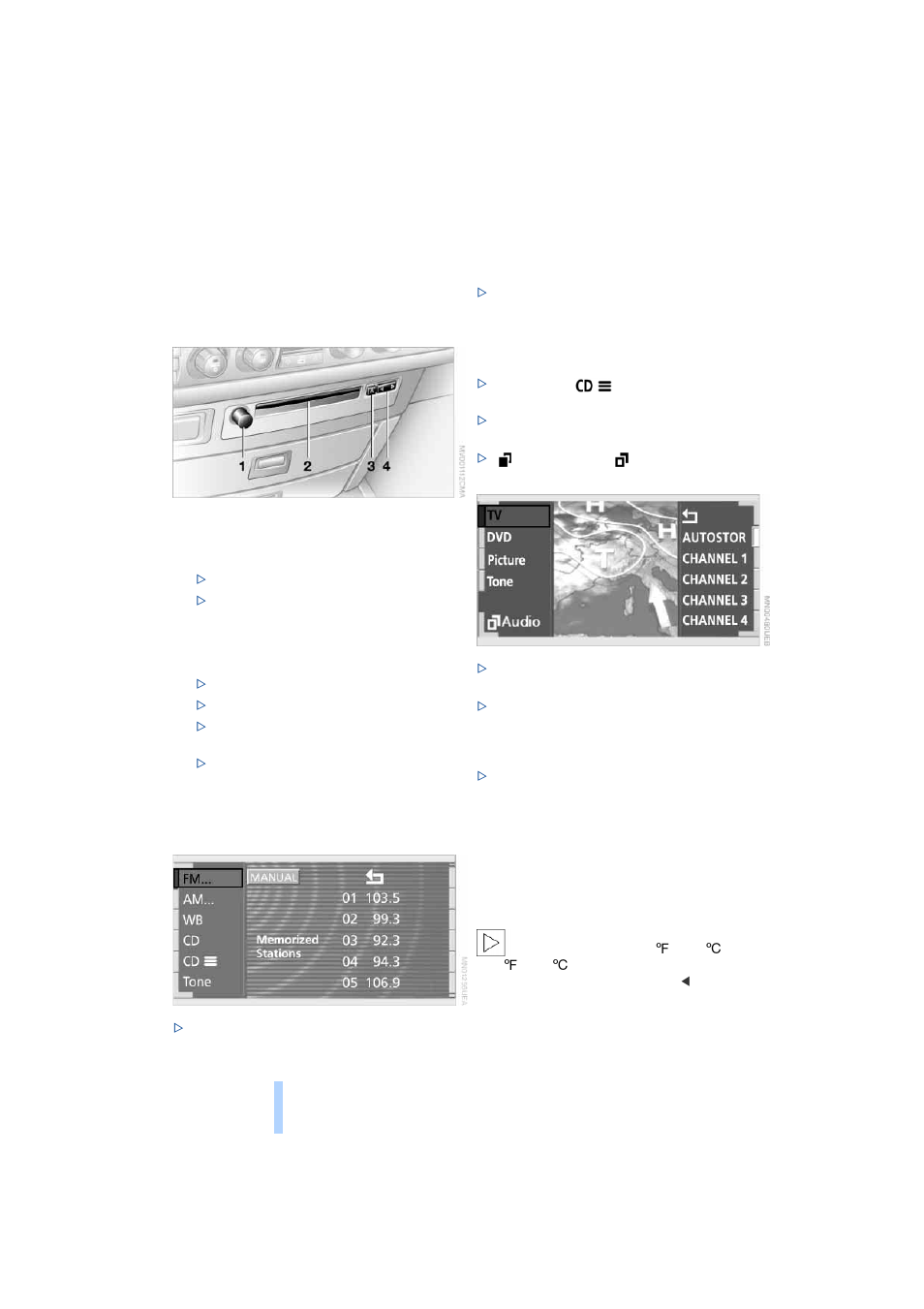 On/off, tone, Controls, Entertainment | BMW 745i Sedan 2004 User Manual | Page 150 / 232