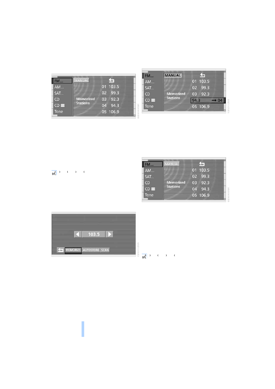 Radio | BMW 745i Sedan 2004 User Manual | Page 156 / 232