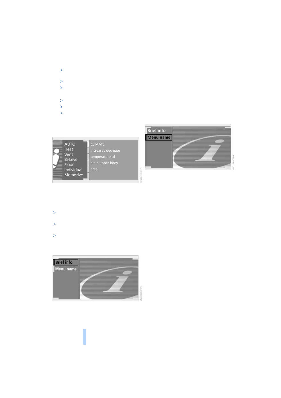 Assistance window, Control center | BMW 745i Sedan 2004 User Manual | Page 24 / 232