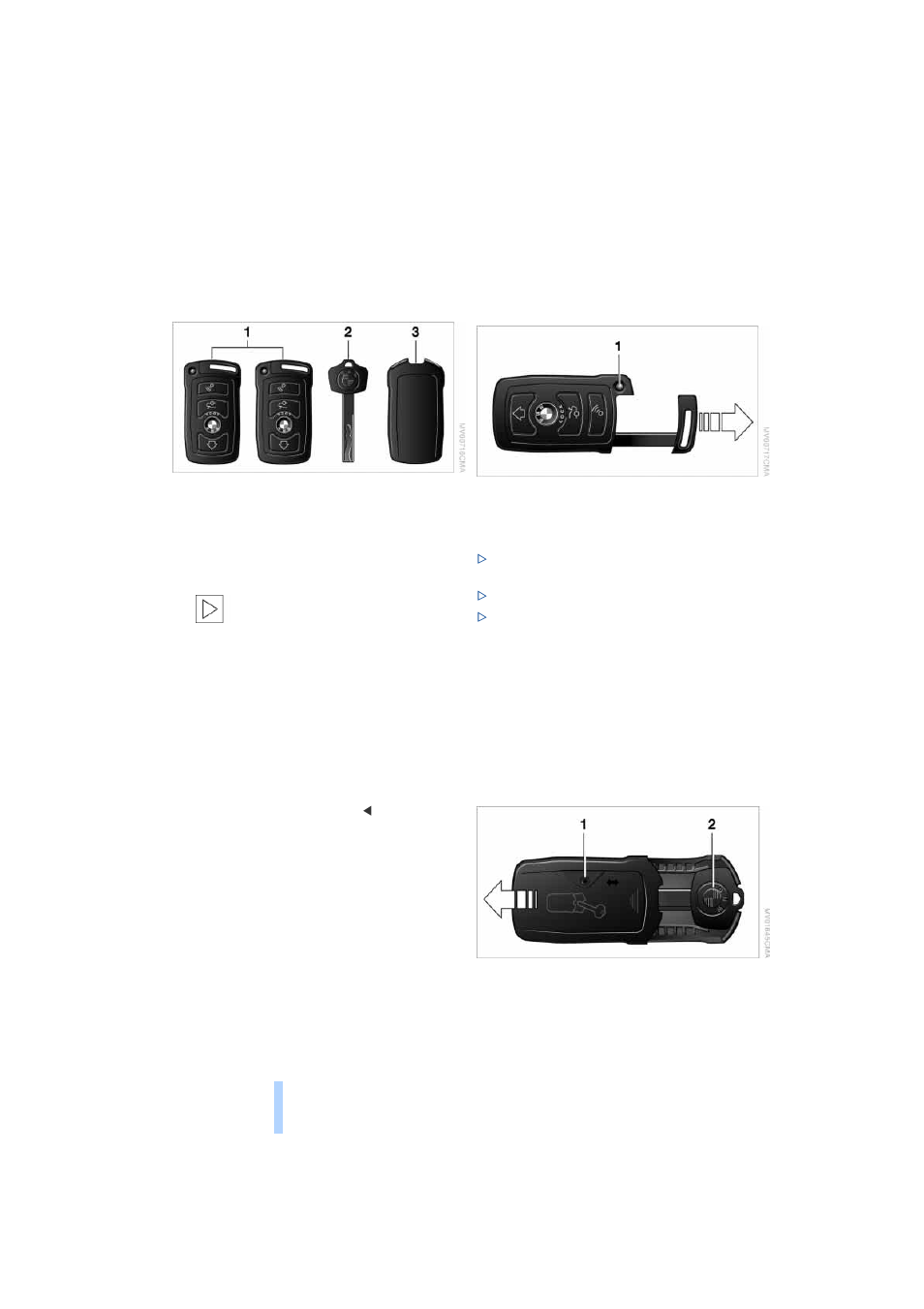 Opening and closing, Keys/remote control, Controls | BMW 745i Sedan 2004 User Manual | Page 34 / 232