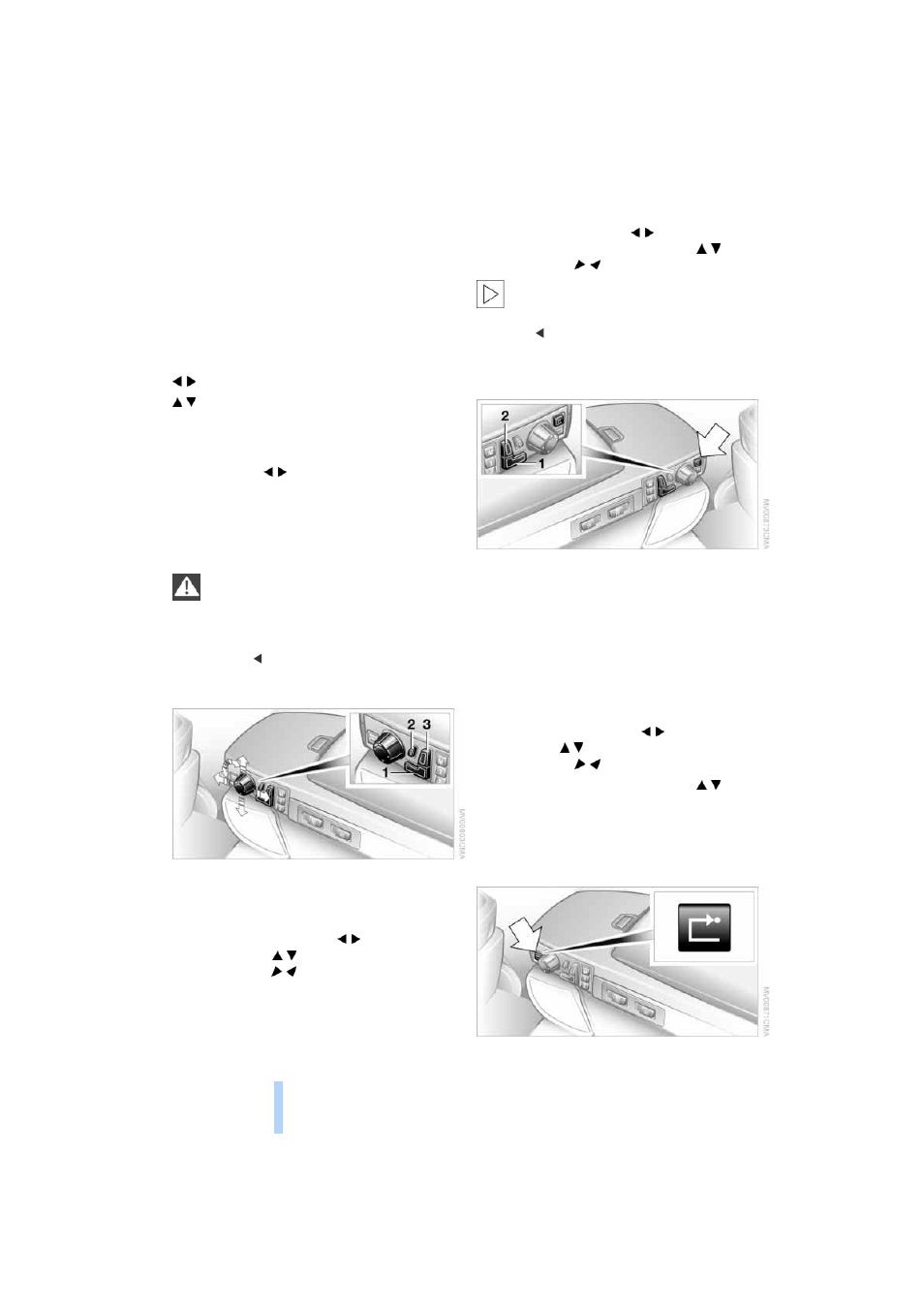 Adjustments | BMW 745i Sedan 2004 User Manual | Page 48 / 232