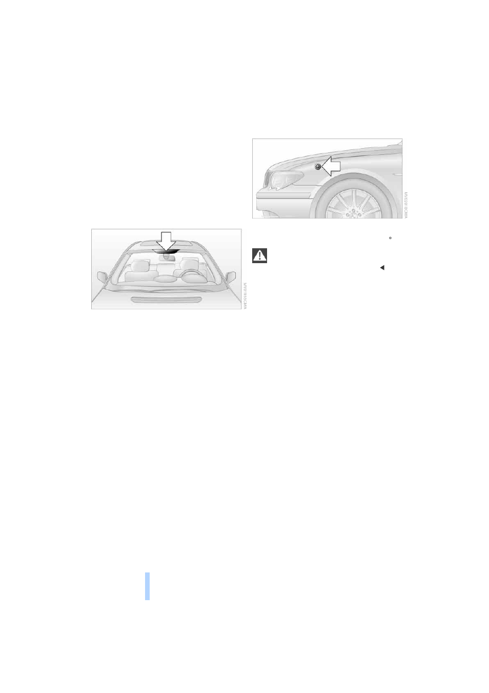 Entry/pass tags, Standard holder, Things to remember when driving | BMW 760i Sedan 2004 User Manual | Page 128 / 232