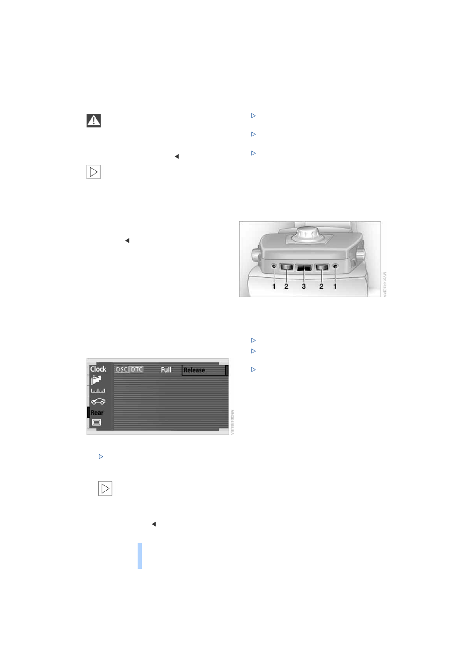 Control center | BMW 760i Sedan 2004 User Manual | Page 26 / 232