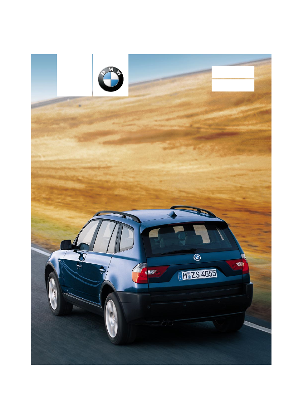 BMW X3 3.0i SAV 2004 User Manual | 132 pages