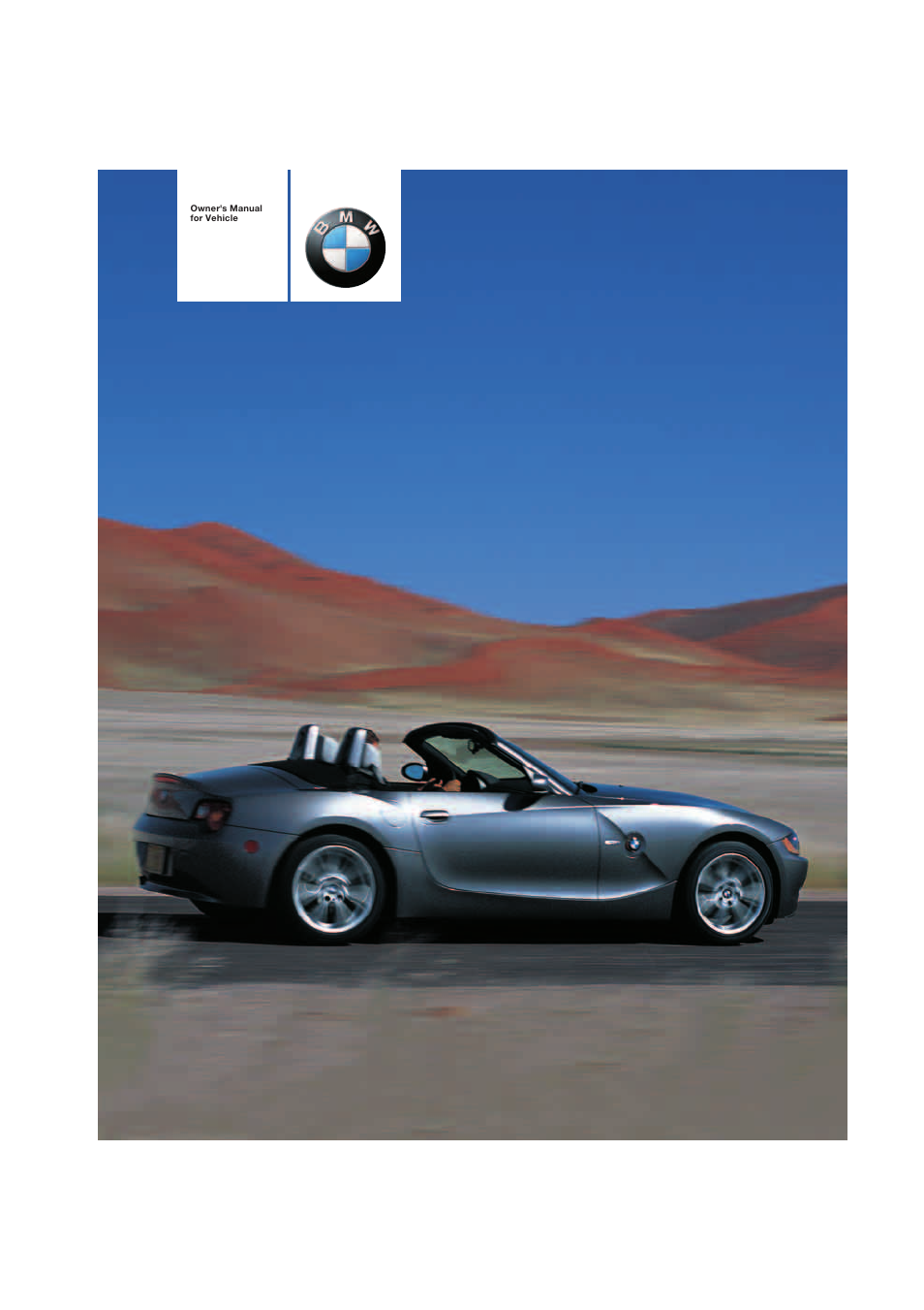 BMW Z4 Roadster 2.5i 2004 User Manual | 120 pages