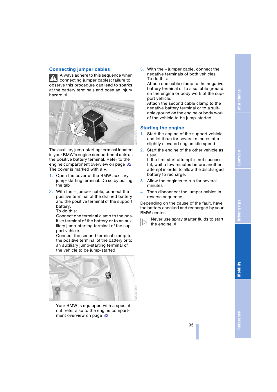 BMW Z4 Roadster 2.5i 2004 User Manual | Page 97 / 120