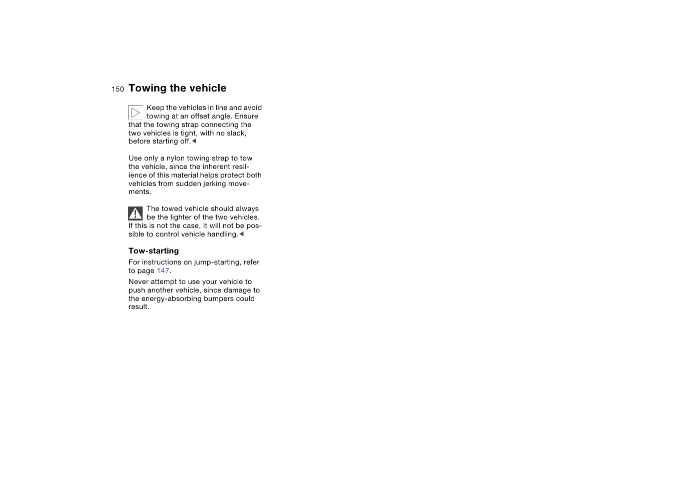 Towing the vehicle | BMW M3 Convertible 2004 User Manual | Page 150 / 174