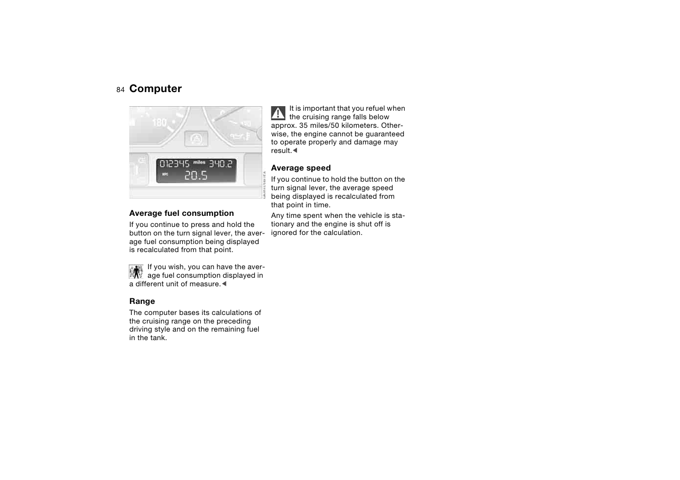 Computer | BMW M3 Convertible 2004 User Manual | Page 84 / 174