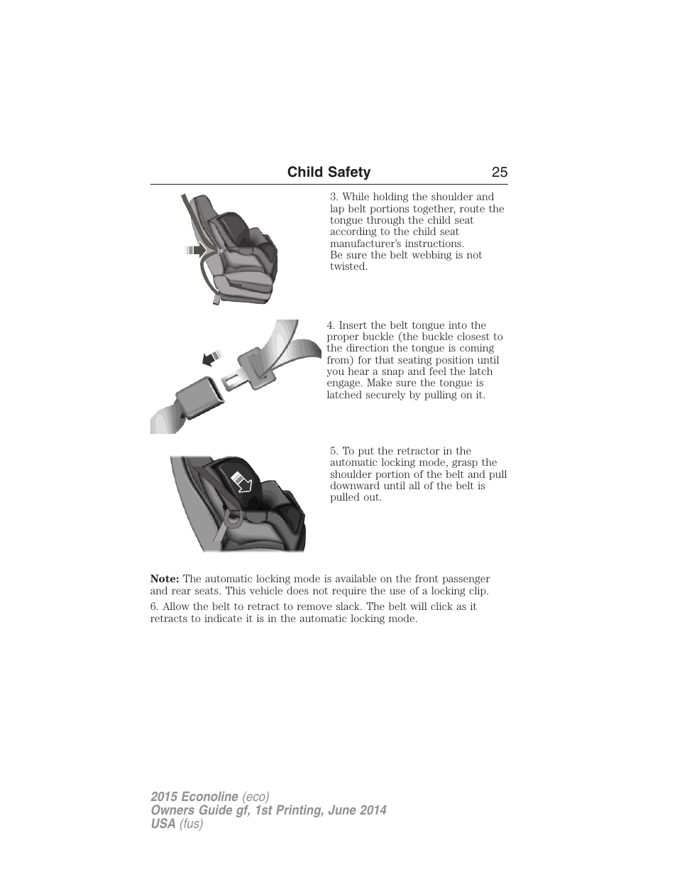 FORD 2015 E-450 User Manual | Page 26 / 360