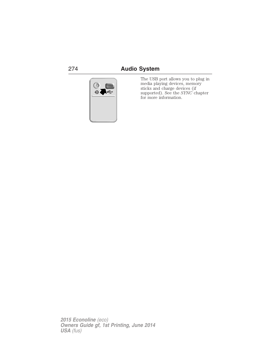 FORD 2015 E-450 User Manual | Page 275 / 360