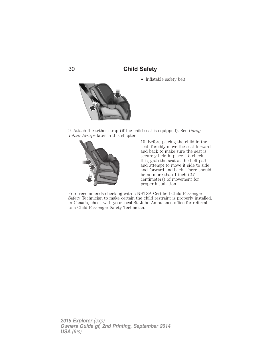 FORD 2015 Explorer User Manual | Page 31 / 596