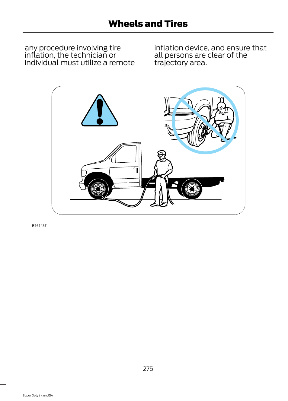 Wheels and tires | FORD 2015 F-550 v.1 User Manual | Page 278 / 470