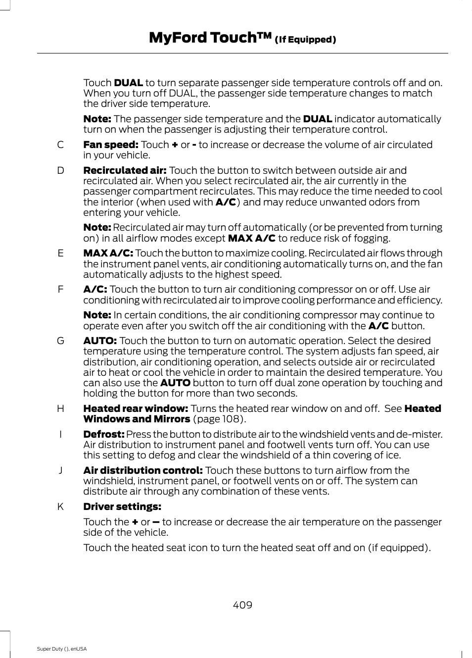 Myford touch | FORD 2015 F-550 v.1 User Manual | Page 412 / 470