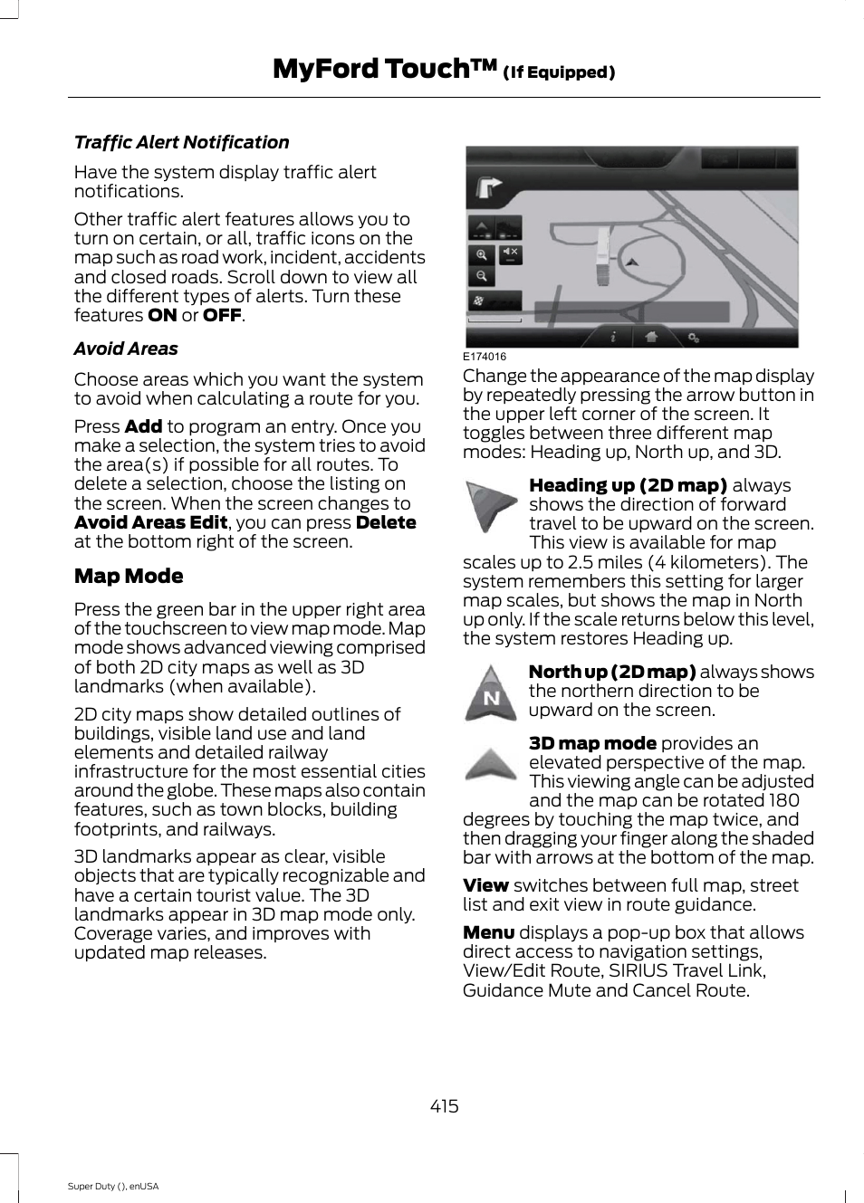 Myford touch | FORD 2015 F-550 v.1 User Manual | Page 418 / 470