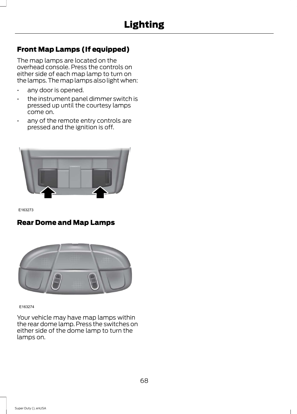 Lighting | FORD 2015 F-550 v.1 User Manual | Page 71 / 470