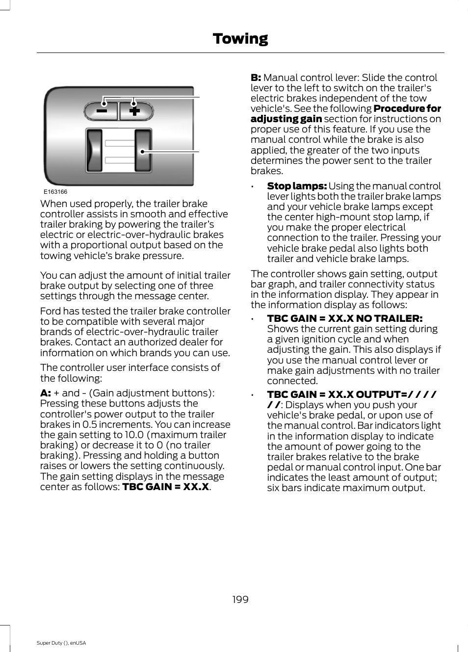 Towing | FORD 2015 F-550 v.2 User Manual | Page 202 / 468