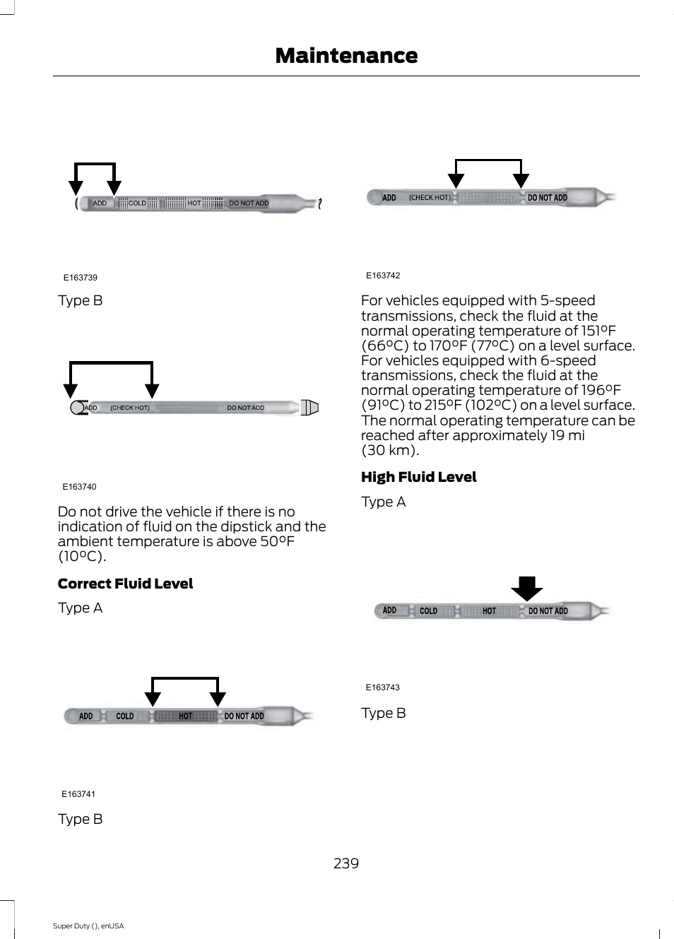 Maintenance | FORD 2015 F-550 v.2 User Manual | Page 242 / 468