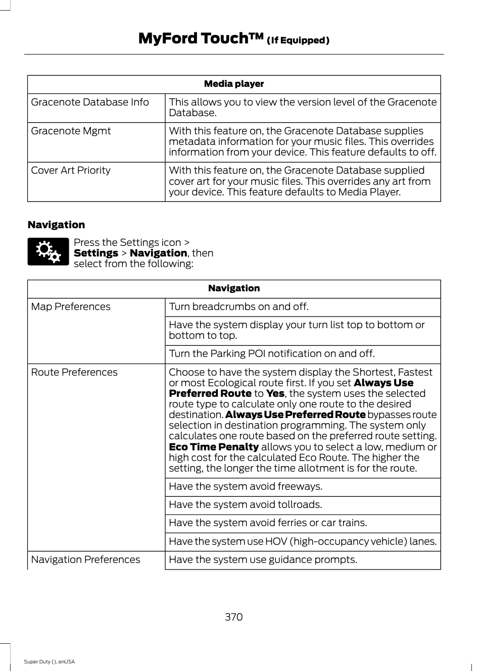 Myford touch | FORD 2015 F-550 v.2 User Manual | Page 373 / 468