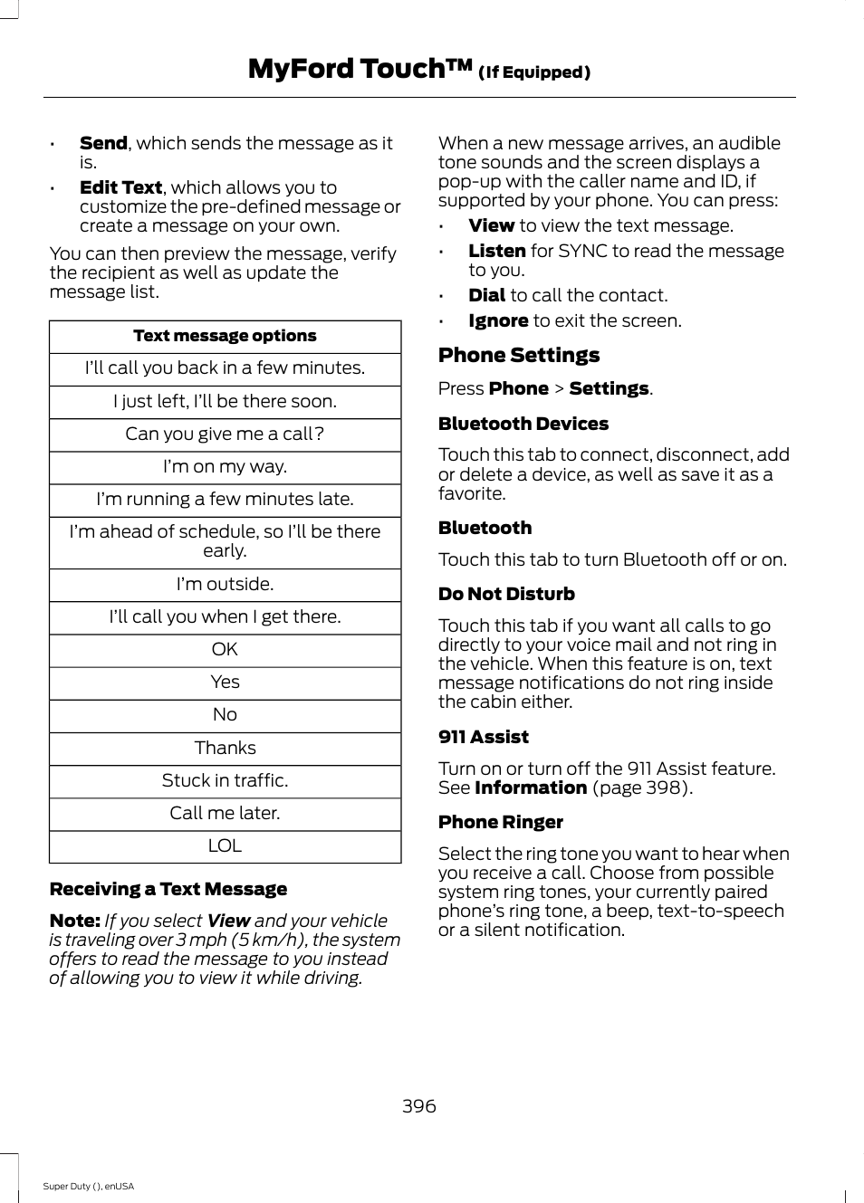 Myford touch | FORD 2015 F-550 v.2 User Manual | Page 399 / 468