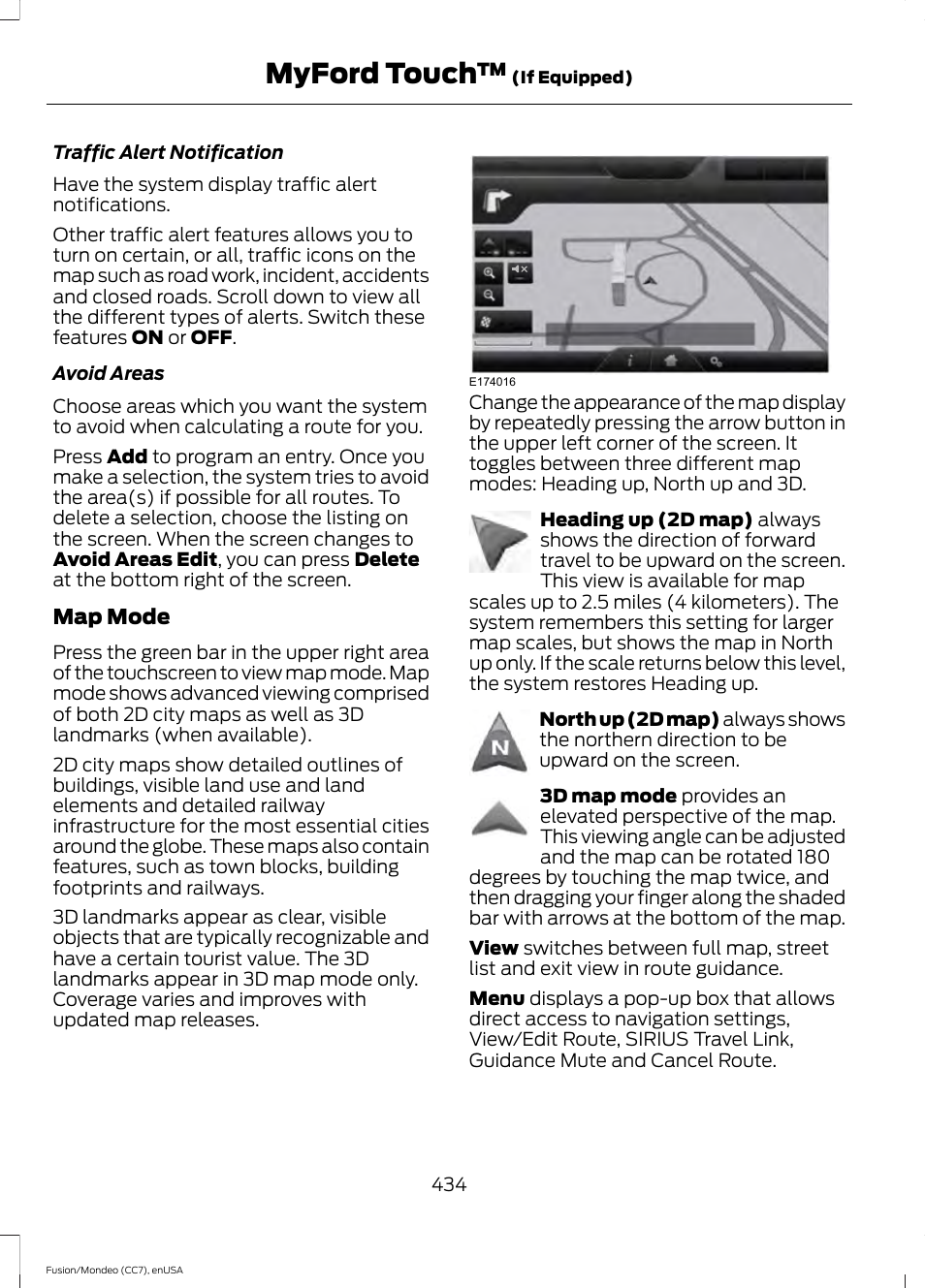 Myford touch | FORD 2015 Fusion User Manual | Page 437 / 488