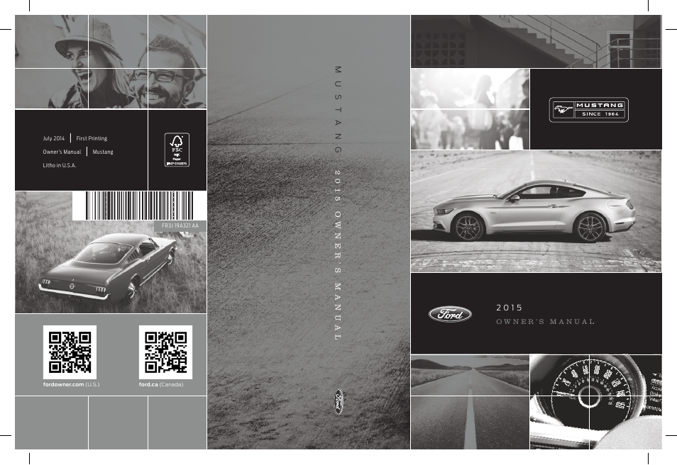 FORD 2015 Mustang User Manual | 441 pages