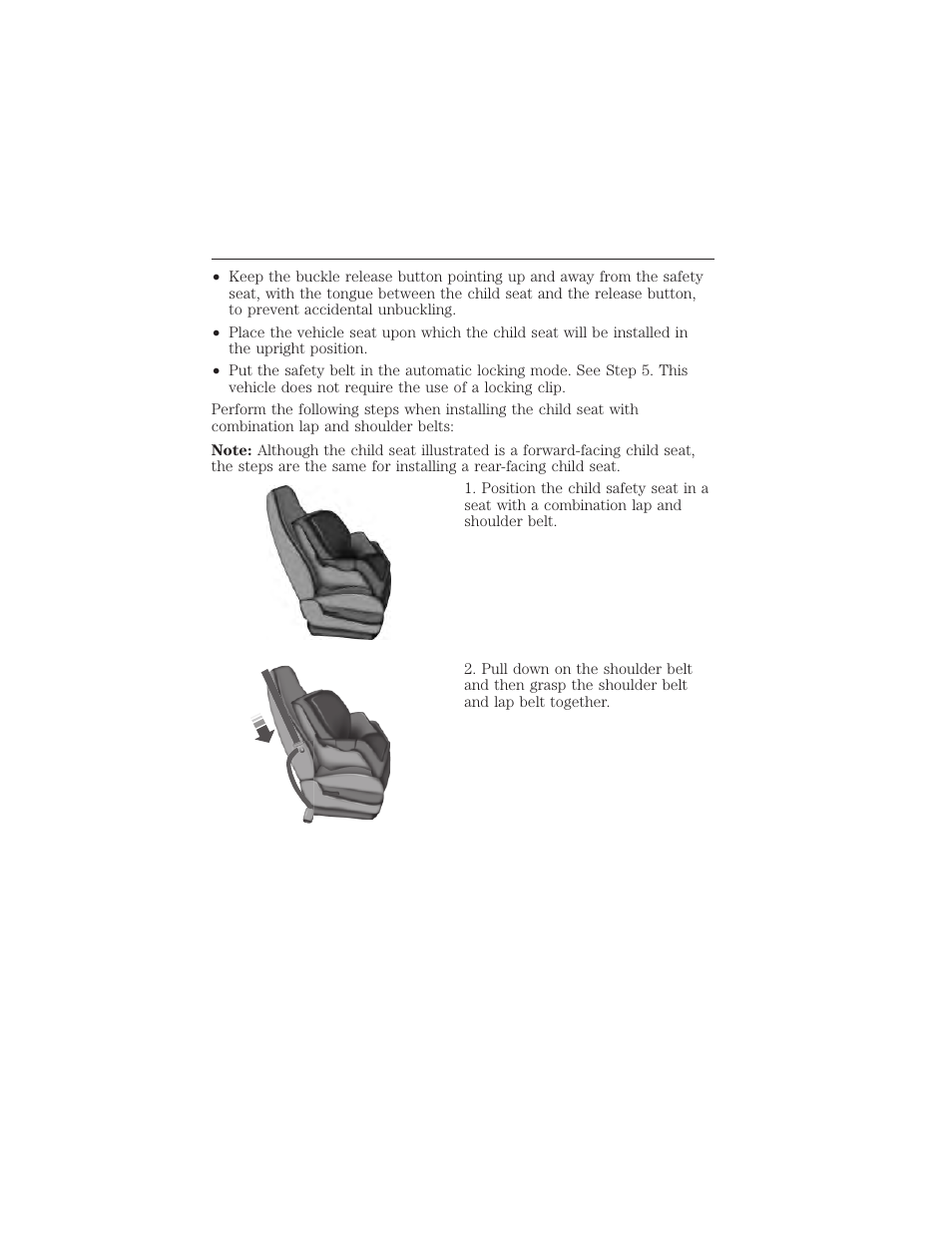 Child safety 25 | FORD 2015 Taurus User Manual | Page 26 / 558