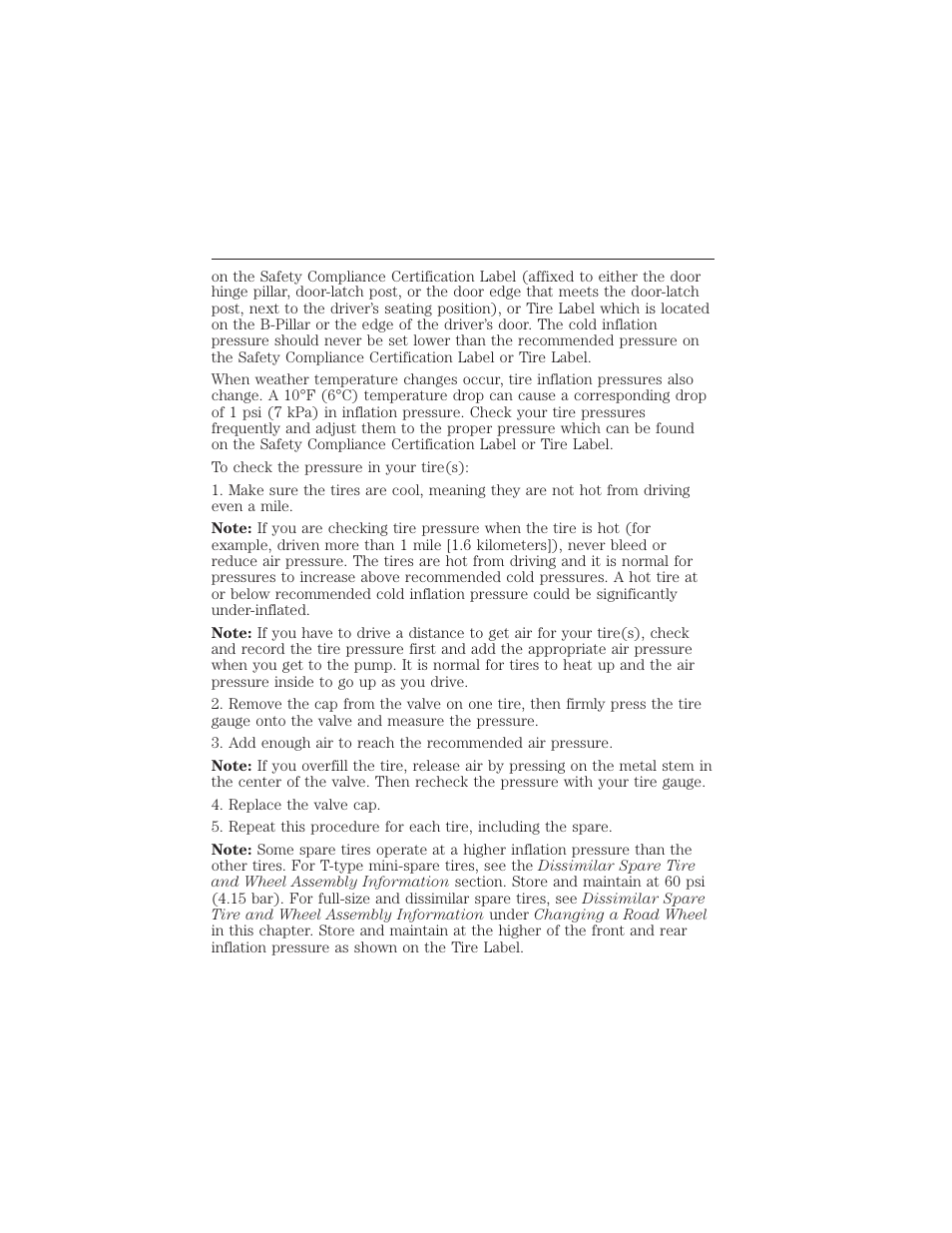 Wheels and tires 327 | FORD 2015 Taurus User Manual | Page 328 / 558
