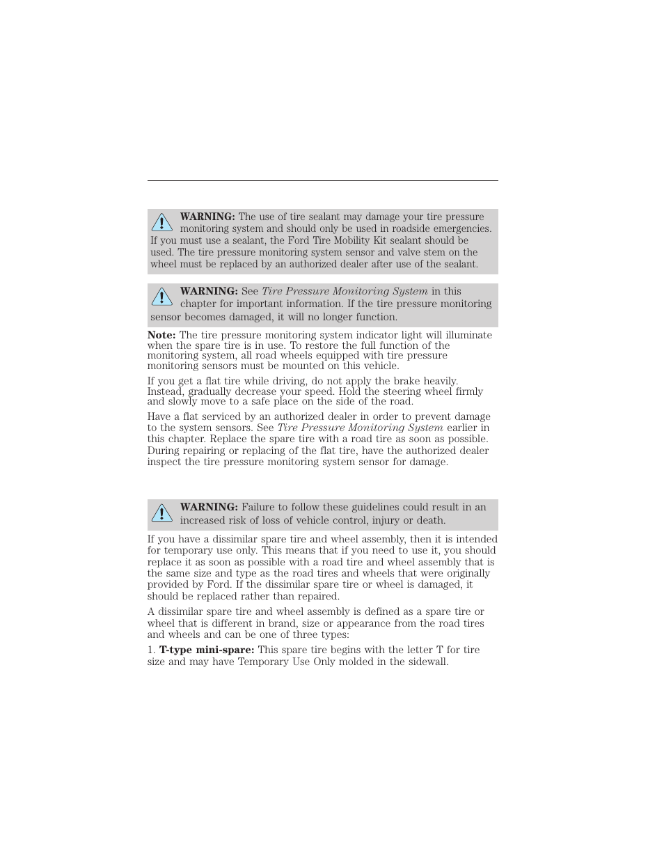 Changing a road wheel, Wheels and tires 339 | FORD 2015 Taurus User Manual | Page 340 / 558