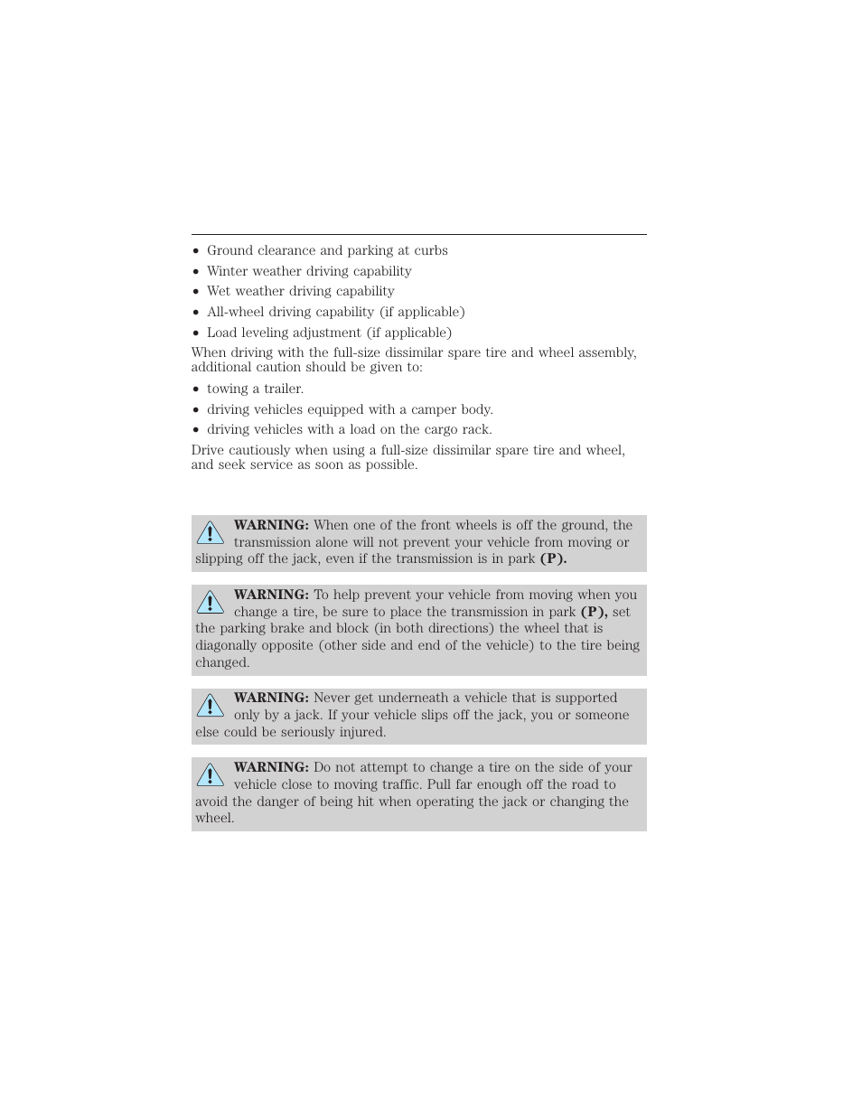 Tire change procedure, Wheels and tires 341 | FORD 2015 Taurus User Manual | Page 342 / 558