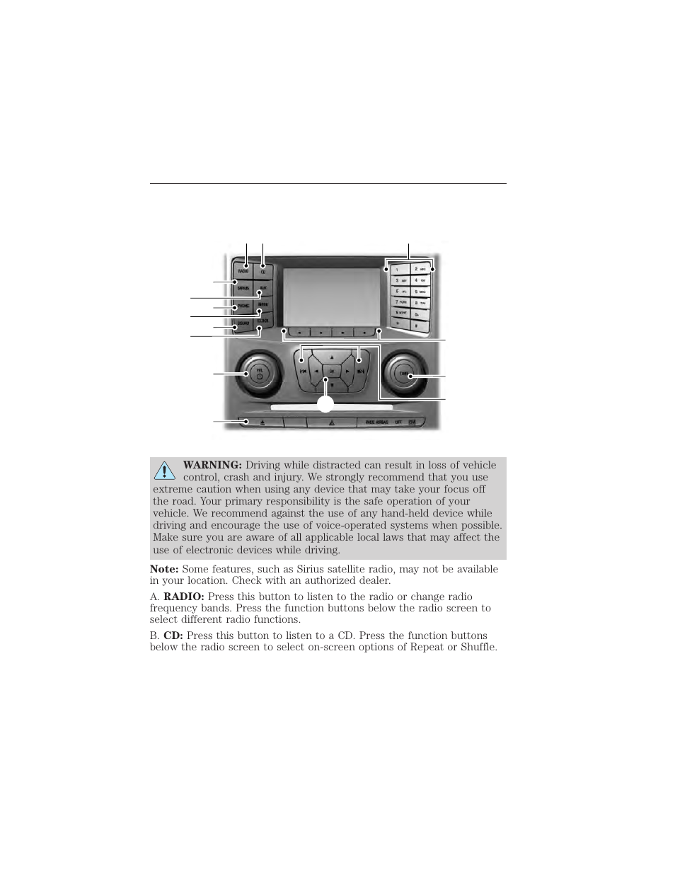 Myford® system, Myford™ system, Audio system 373 | FORD 2015 Taurus User Manual | Page 374 / 558