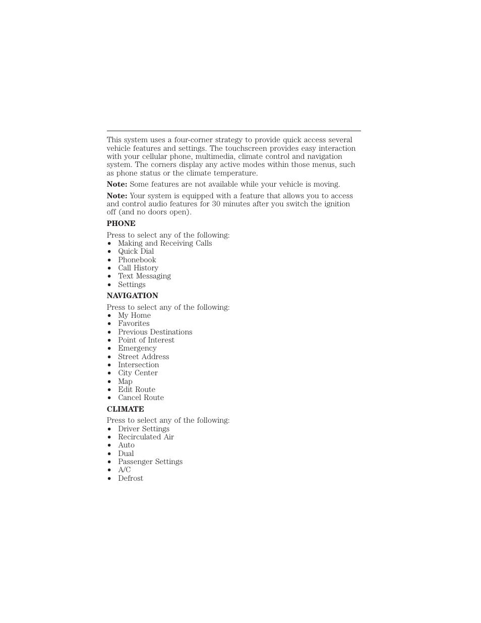 Myford touch® (if equipped) 435 | FORD 2015 Taurus User Manual | Page 436 / 558