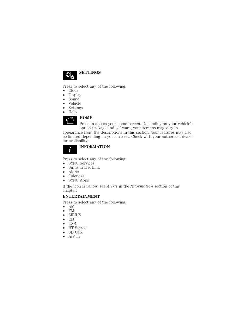 436 myford touch® (if equipped) | FORD 2015 Taurus User Manual | Page 437 / 558