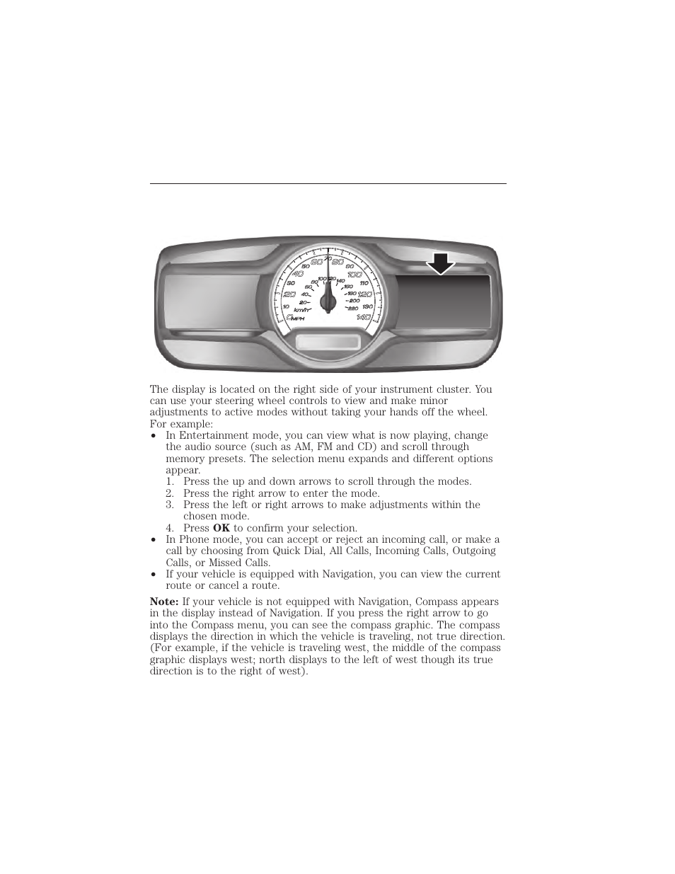 Infotainment display, Myford touch® (if equipped) 441 | FORD 2015 Taurus User Manual | Page 442 / 558
