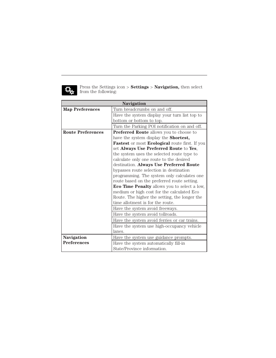 Navigation, Myford touch® (if equipped) 493 | FORD 2015 Taurus User Manual | Page 494 / 558