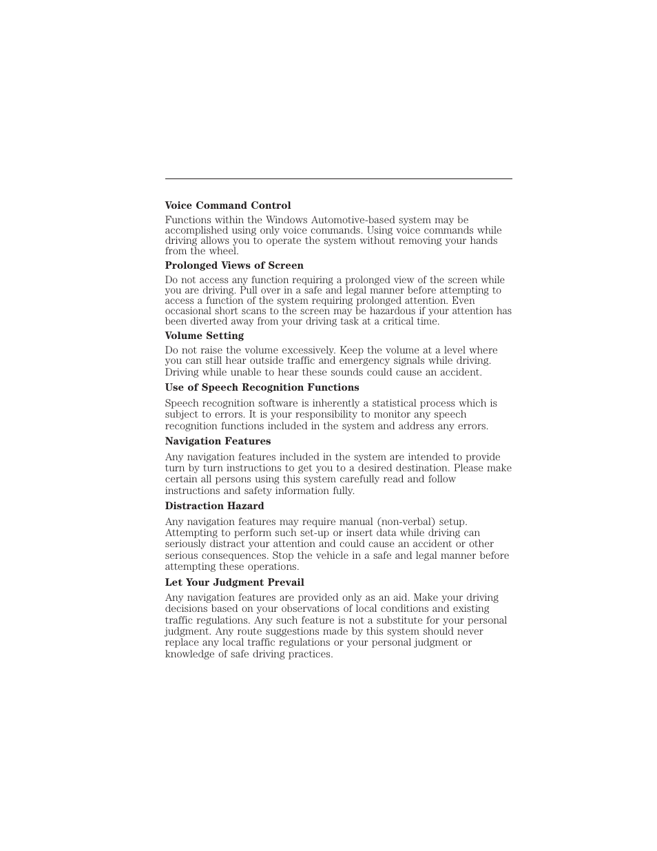 General operation, 520 appendices | FORD 2015 Taurus User Manual | Page 521 / 558
